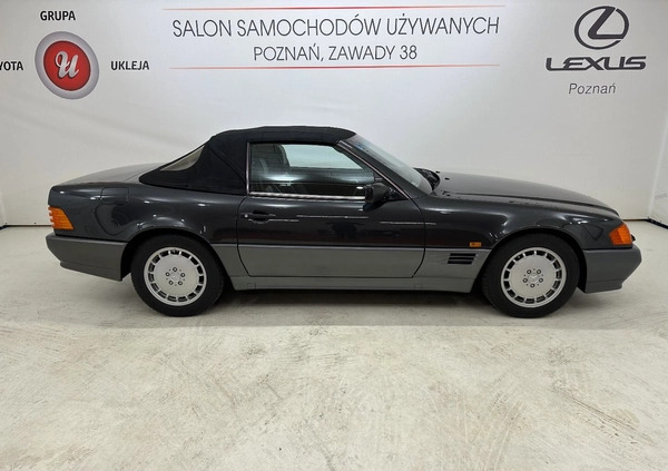 Mercedes-Benz SL cena 199900 przebieg: 32807, rok produkcji 1991 z Poznań małe 92